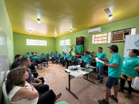 Cooperativa de Catadores em PVH inaugura espaço para resíduos eletrônicos