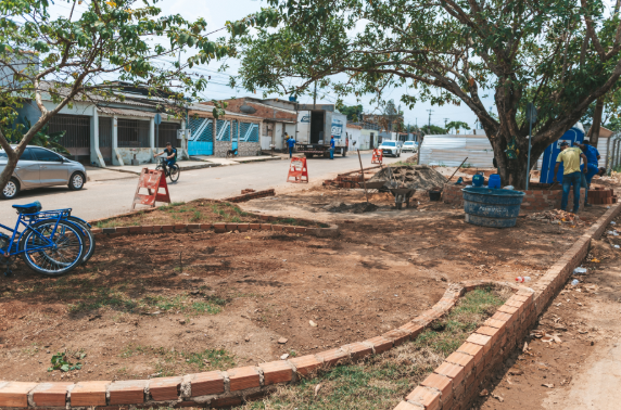Cohab recebe quarto jardim de chuva de Porto Velho