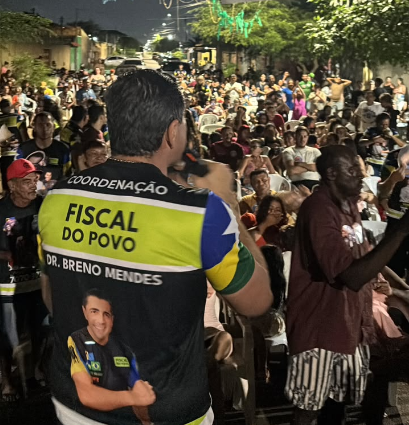 Força Crescente na capital: Dr. Breno Mendes realiza reunião com mais de 1.200 pessoas no Bairro São Franciso