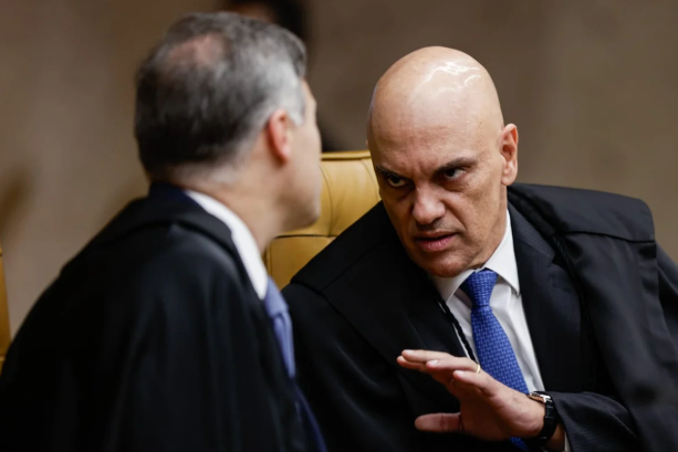 Moraes e Mendonça batem boca e quase chegam às vias de fato no STF
