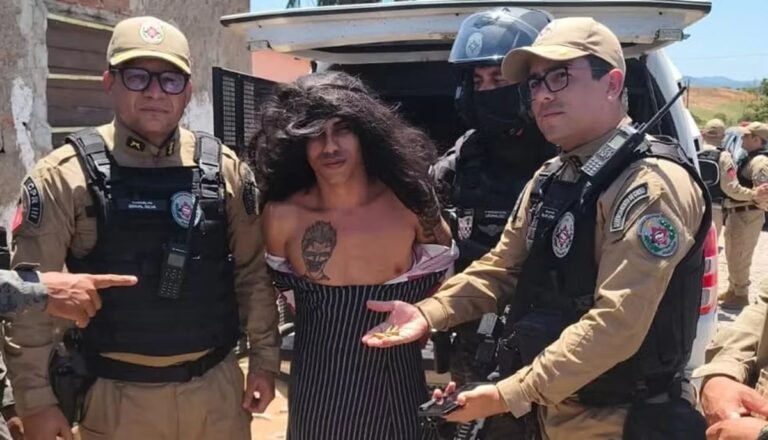 Preso vestido de mulher, homem afirma ter matado 80 pessoas na PB