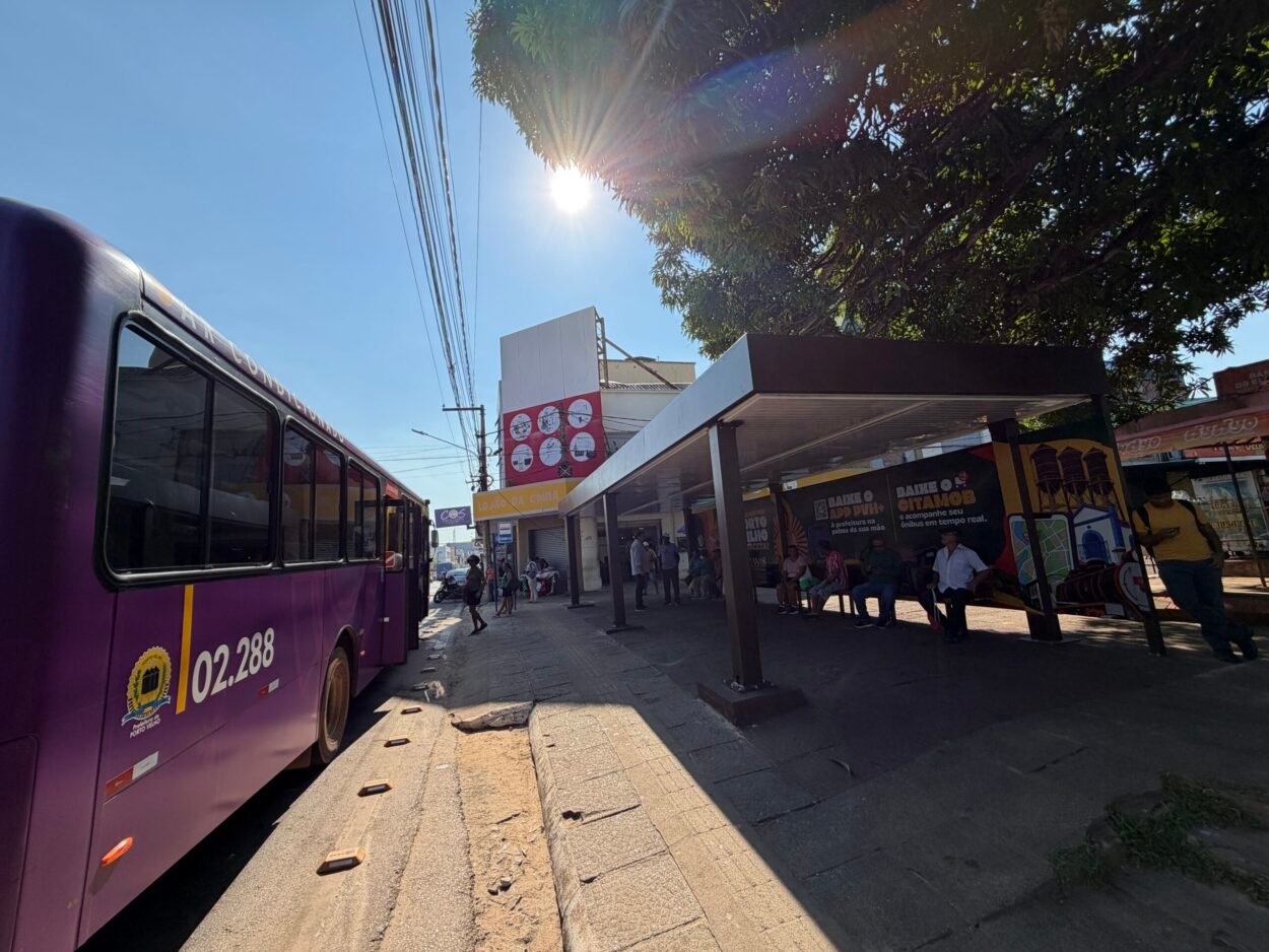 Comunidade aprova novo ponto de ônibus na praça Marechal Rondon 1 Comunidade aprova novo ponto de ônibus na praça Marechal Rondon