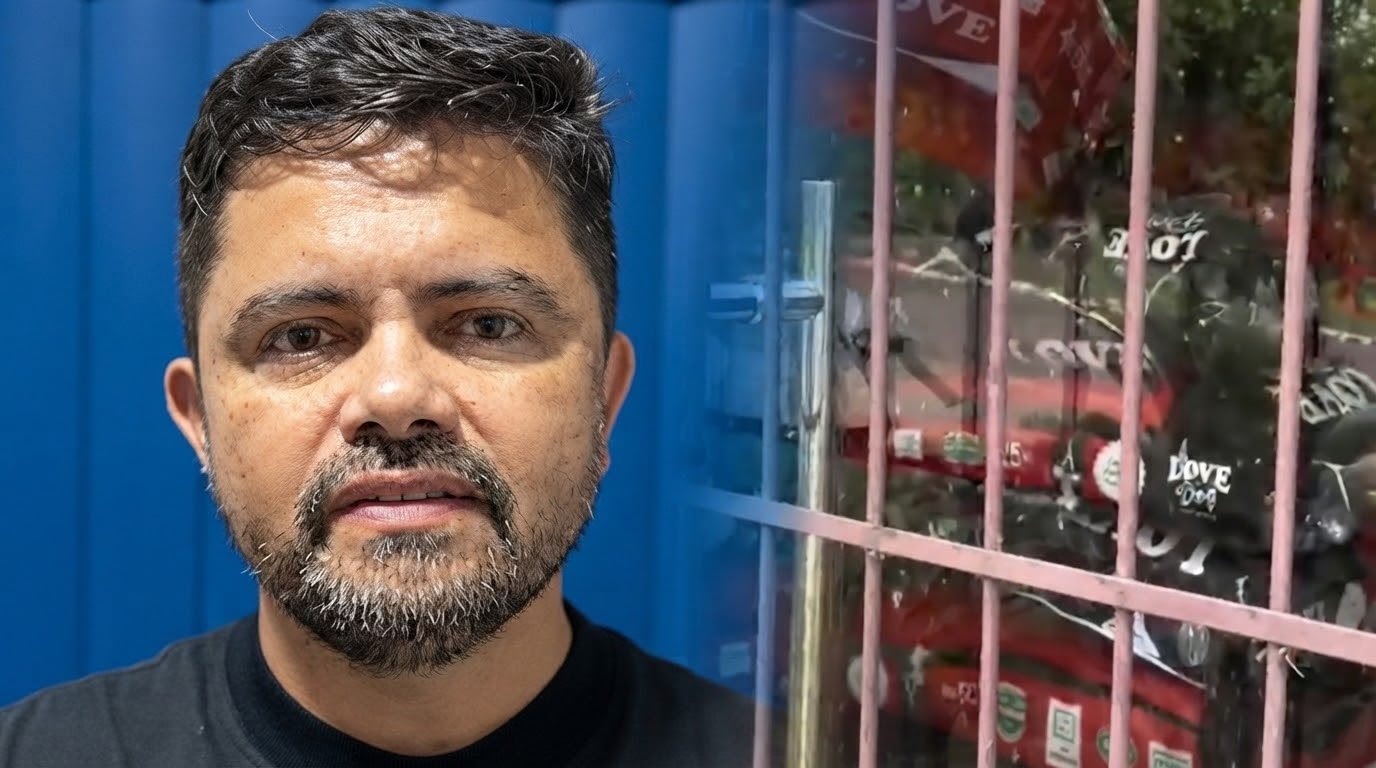 Jesuíno Boabaid denuncia quase uma tonelada de ração estocada enquanto abrigos enfrentam falta de alimento