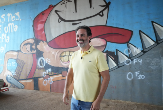 Prefeitura revitaliza viadutos de Porto Velho com cores, arte e paisagismo