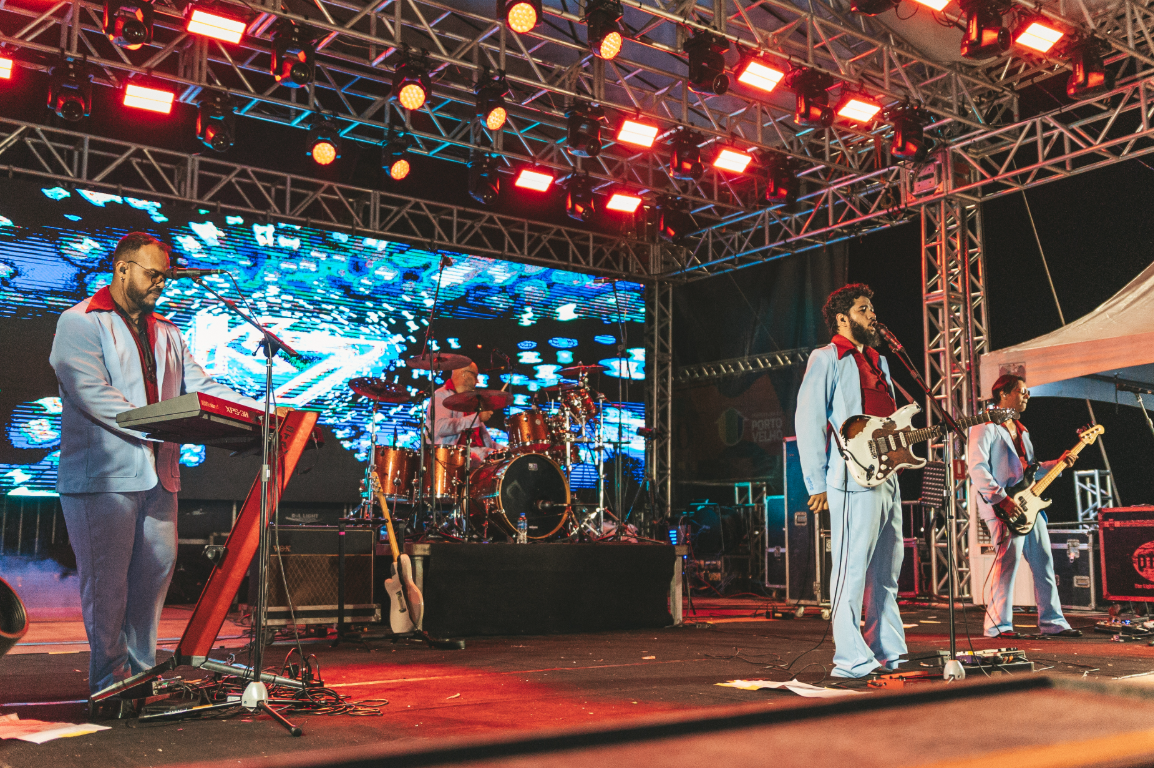 Banda K7 encerra aniversário de Porto Velho em grande estilo