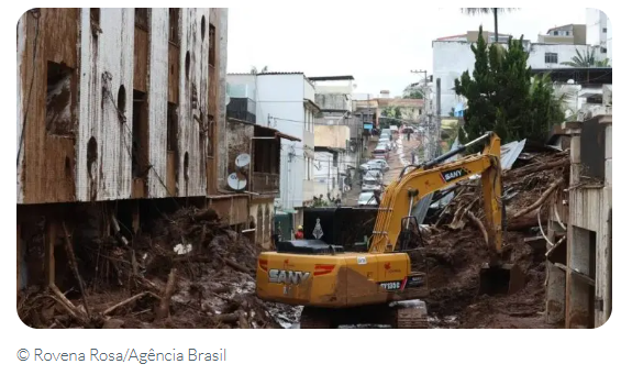 Número de mortos por chuvas em Minas Gerais sobe para 66 com nova vítima
