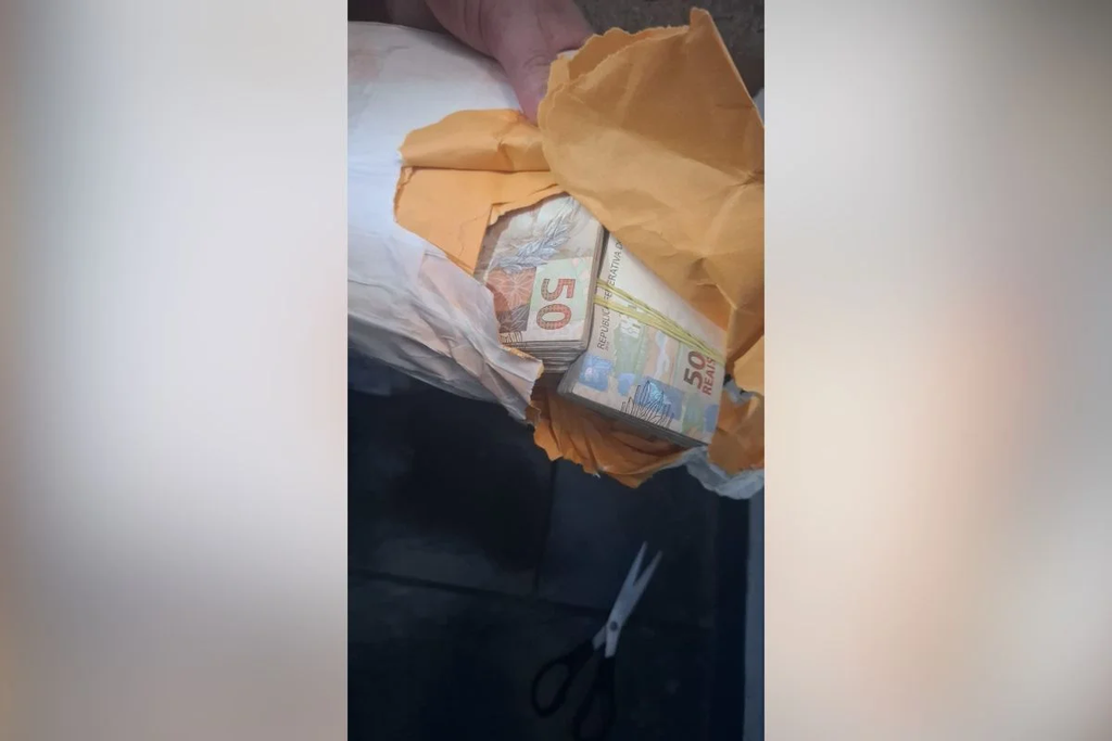 Delegada diz que R$ 1,8 milhão encontrados em puff são "herança de tia" - VEJA AS FOTOS 7 Delegada diz que R$ 1,8 milhão encontrados em puff são "herança de tia" - VEJA AS FOTOS