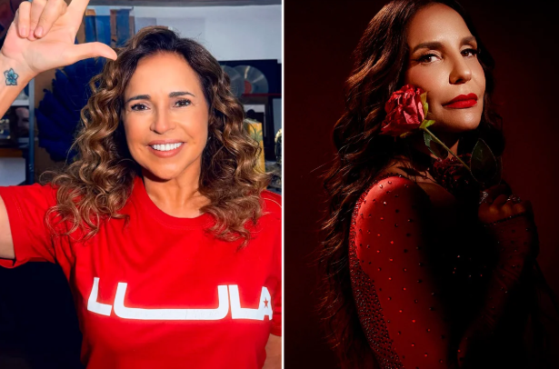 Daniela Mercury cobra posicionamento de Ivete Sangalo para “eleger Lula”