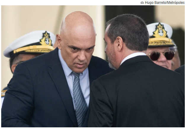 Andrei Rodrigues e chefes da PF se reúnem com Moraes