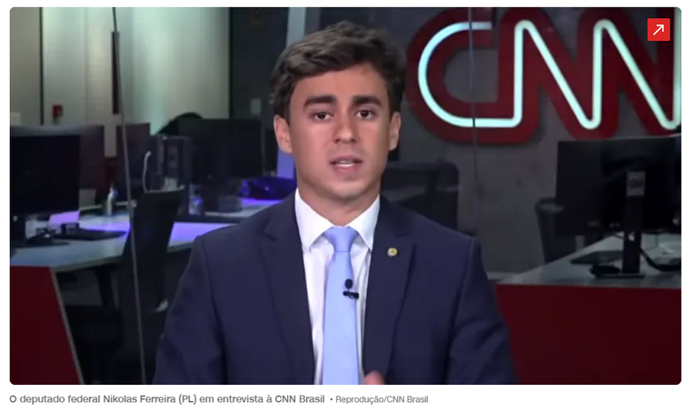 Nikolas diz que primeira pauta no Senado tem que ser impeachment de Moraes