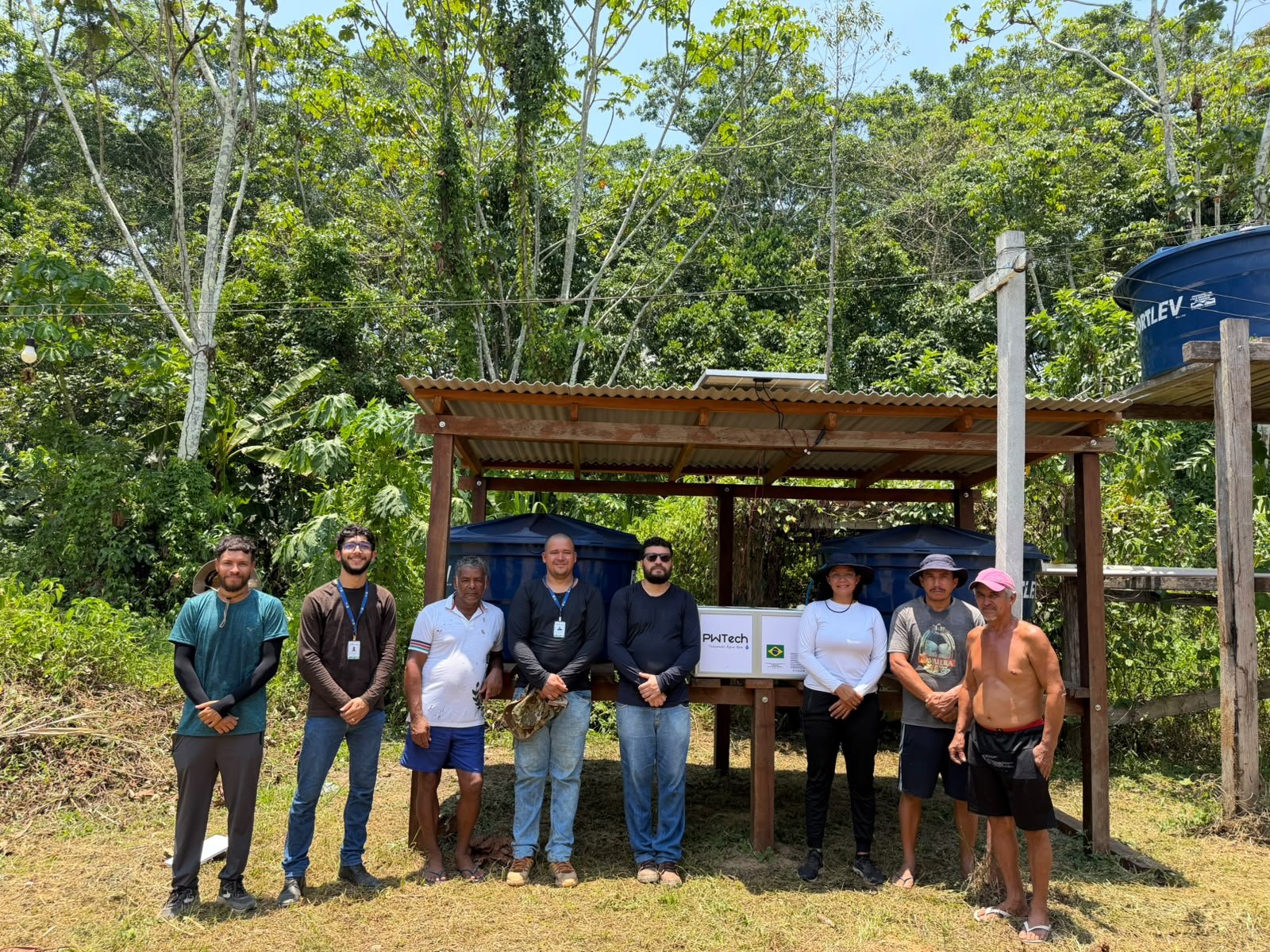 Prefeitura instala sistemas de tratamento de água em Firmeza e Ilha de Assunção durante enfrentamento à estiagem