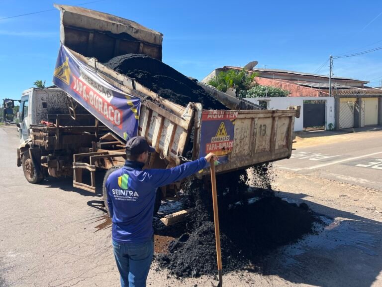 Mais de 450 intervenções recuperam ruas e melhoram o tráfego na capital